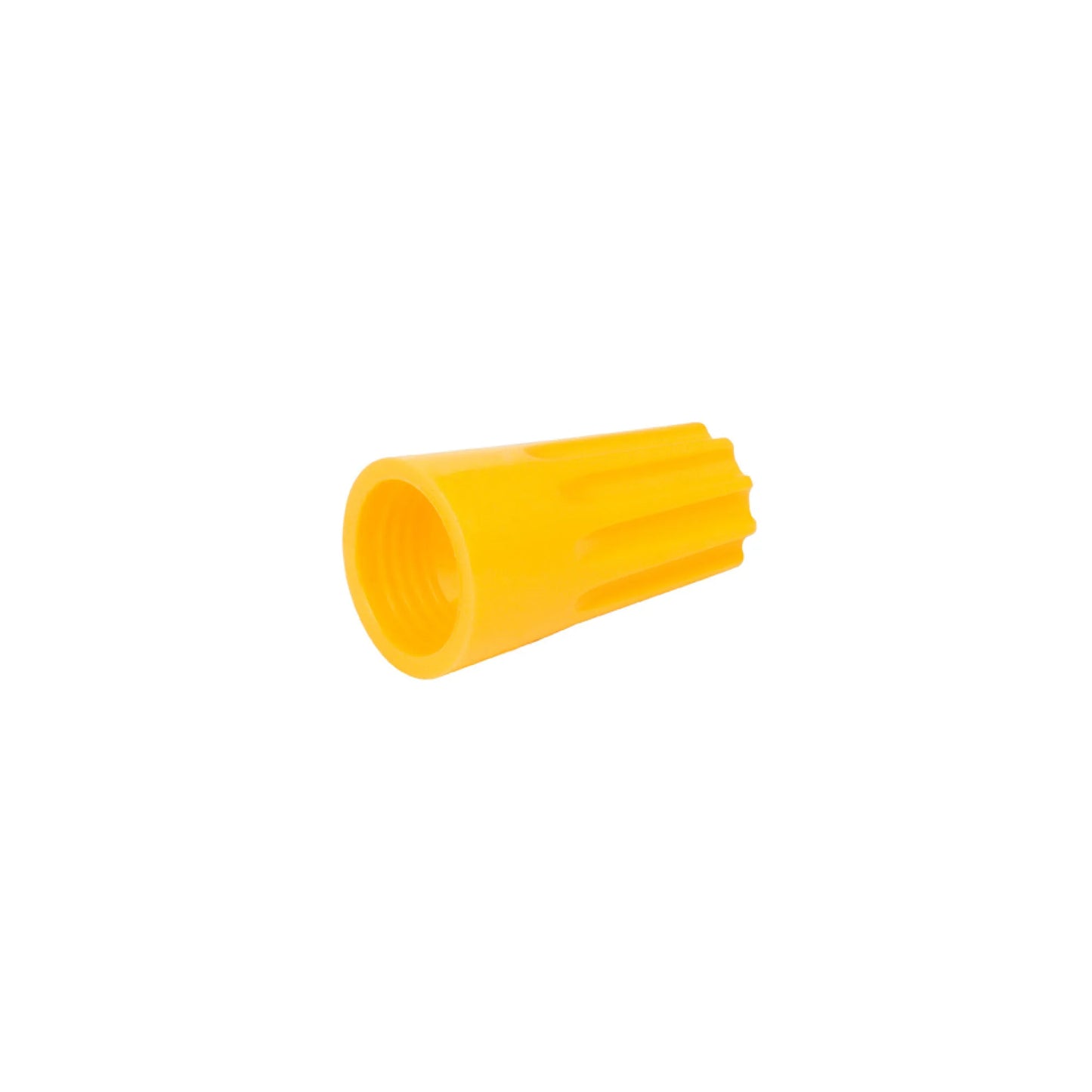 Conector Plástico Amarillo Bolsa de 100 Unidades