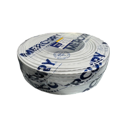 Cable Dúplex Blanco SPT 2x14AWG CCA Rollo x 100m