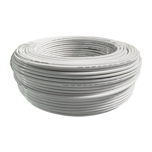 Cable Blanco THHN 12AWG CCA Rollo x 100m