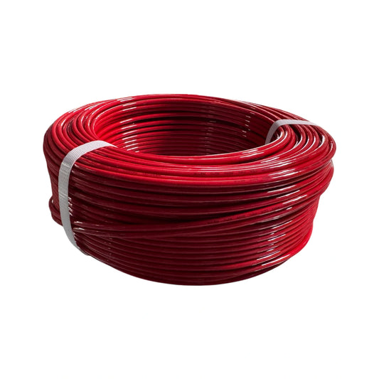 Cable Rojo THHN 12AWG CCA Rollo x 100m