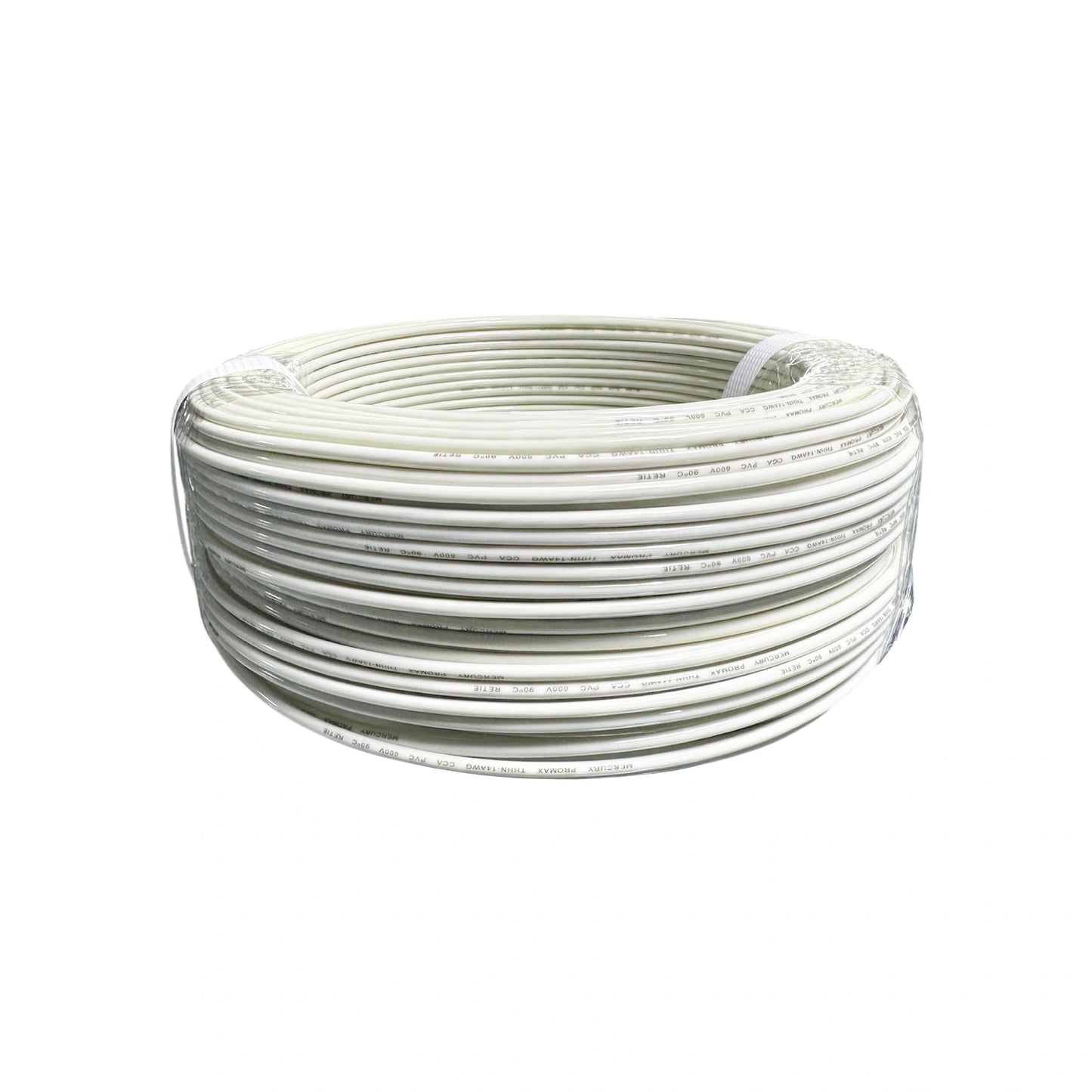 Cable Blanco THHN 14AWG CCA Rollo x 100m
