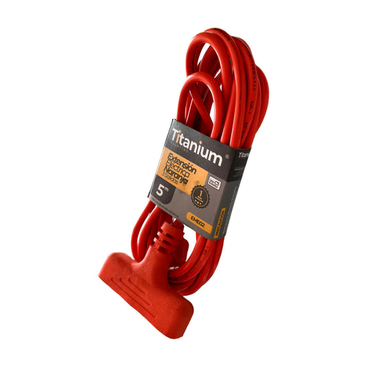 Extensión Eléctrica de 3 Salidas para Exterior Cable de 5M