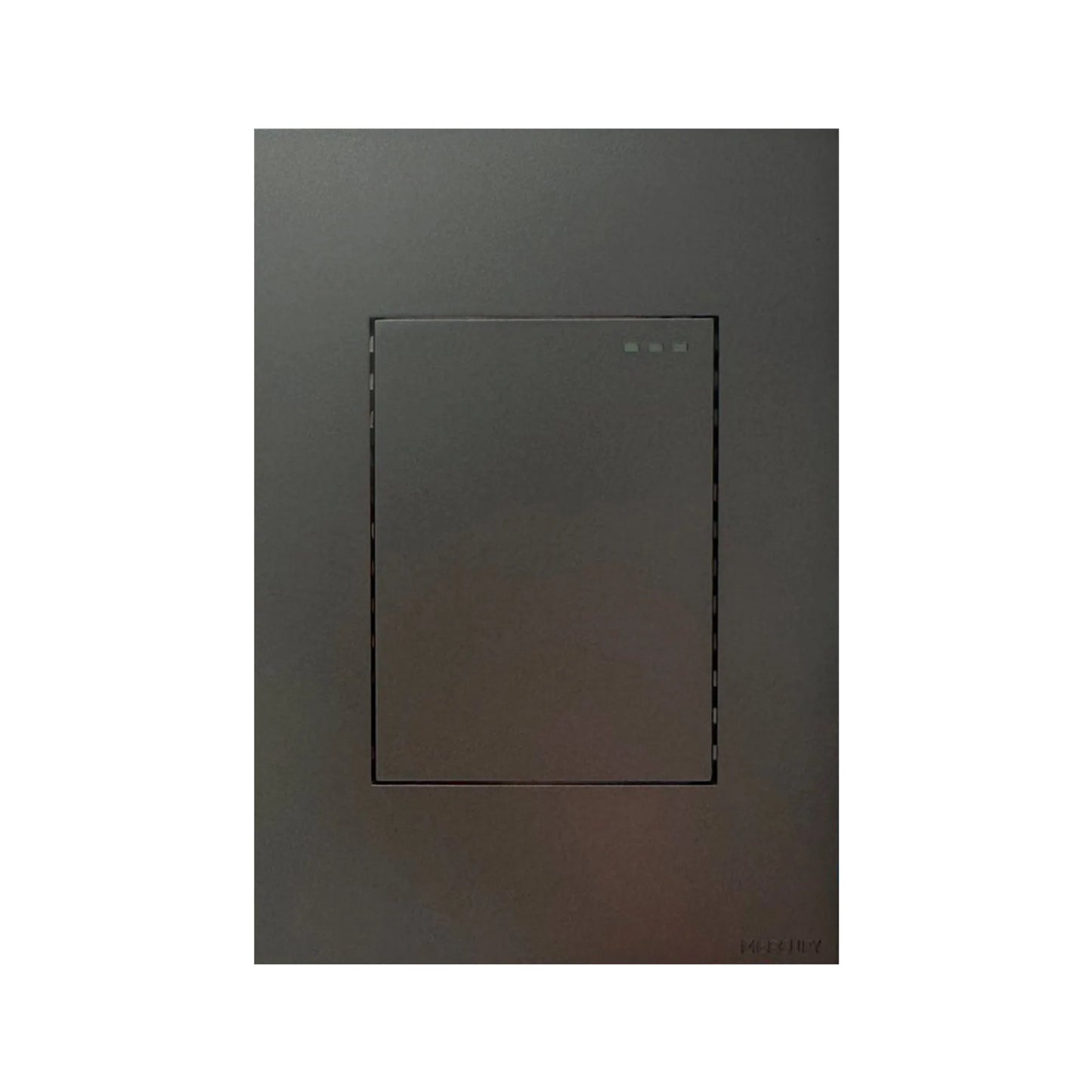Interruptor Sencillo Conmutable Silver Luxury
