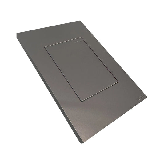 Interruptor Sencillo Conmutable Silver Luxury