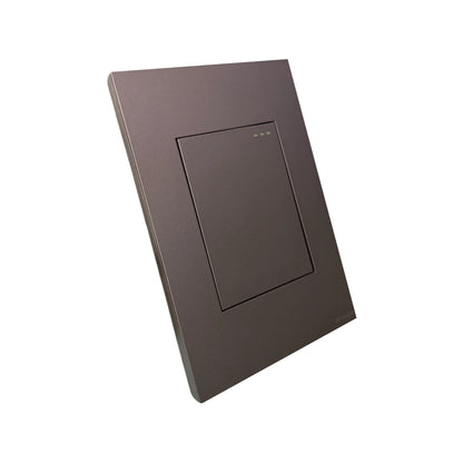 Interruptor Sencillo Conmutable Silver Luxury