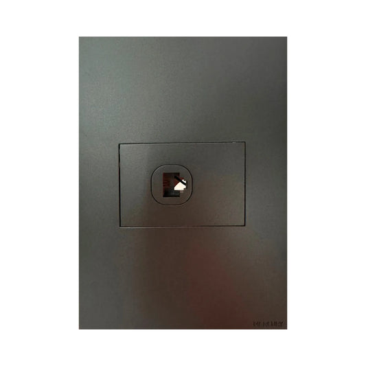 Toma de Teléfono Sencilla Silver Luxury