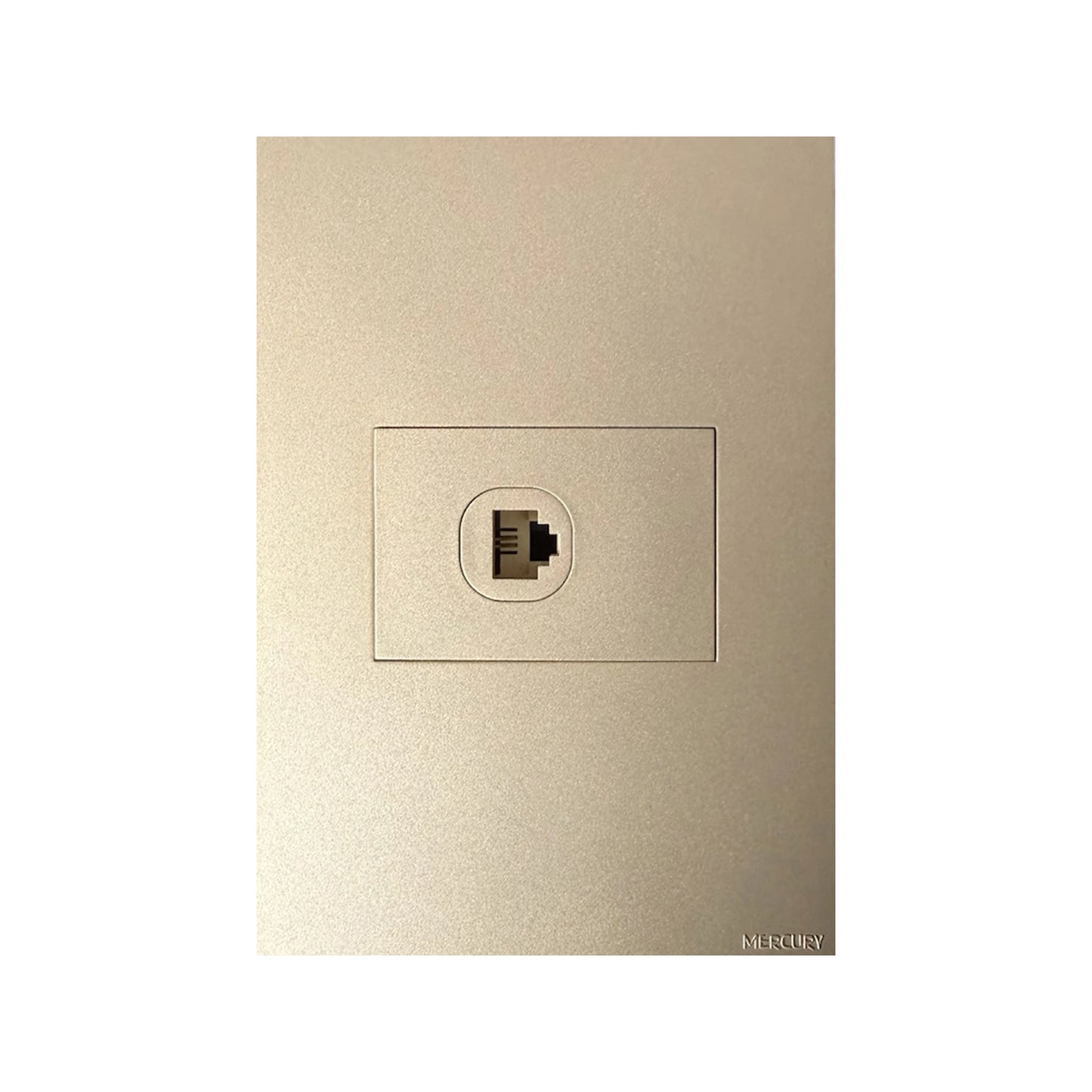 Toma Teléfono Sencilla Golden Luxury