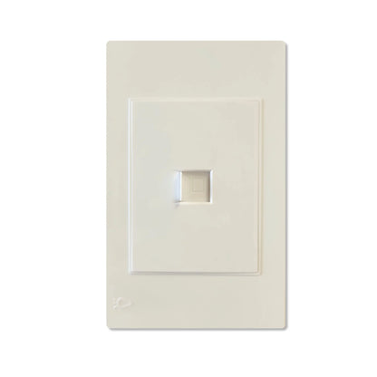 Toma RJ45 Premium White