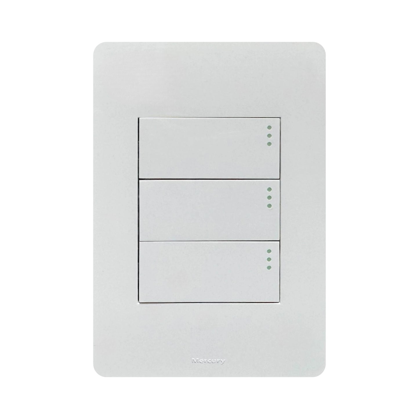 Interruptor Triple Bianco Capri