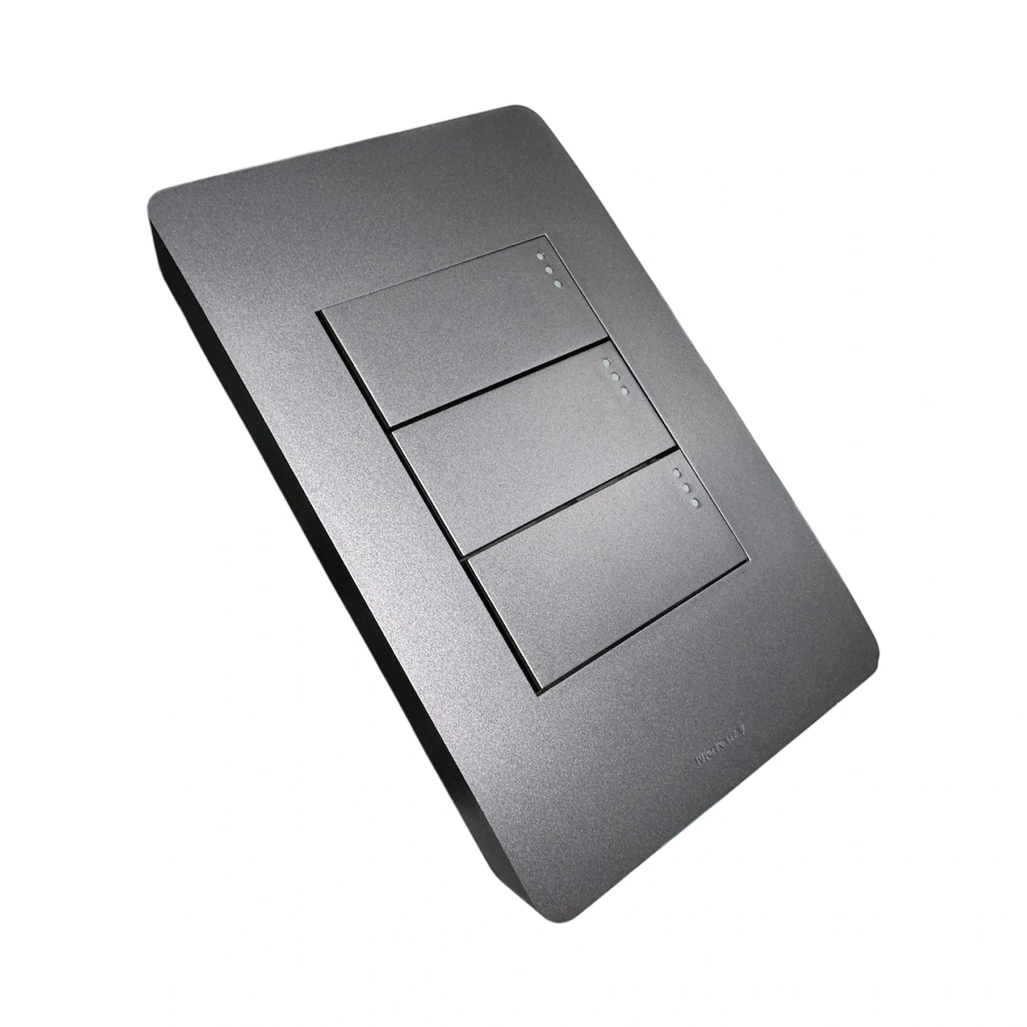 Interruptor Triple Grigio Torino