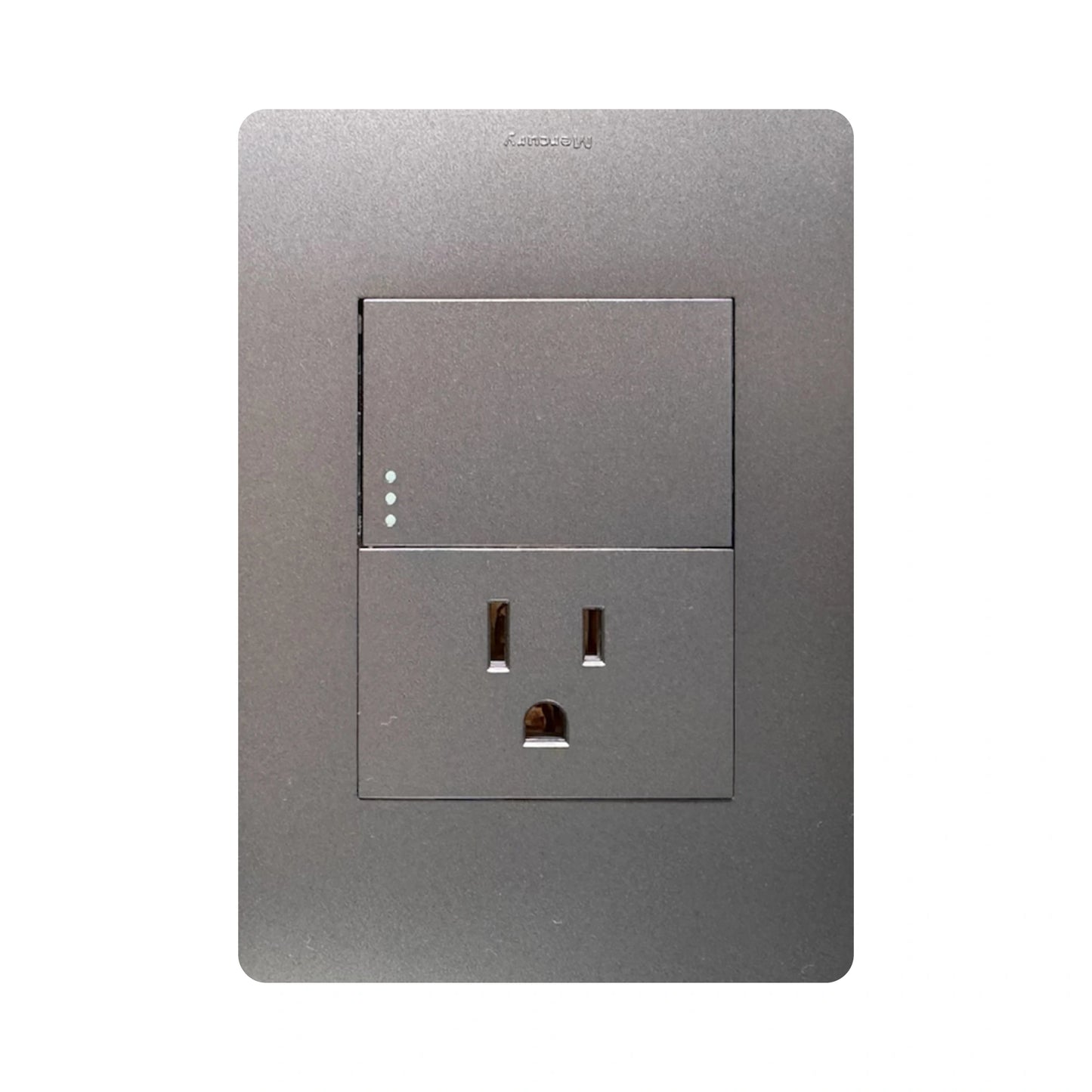 Toma + Interruptor Grigio Torino