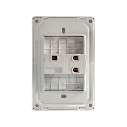 Interruptor Sencillo Línea Infinity White