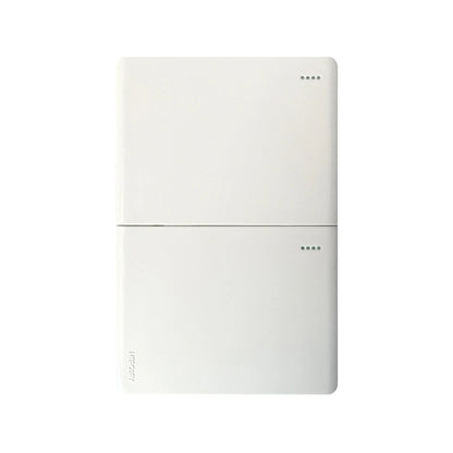 Interruptor Doble Línea Infinity White