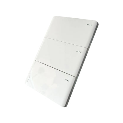 Interruptor Triple Línea Infinity White