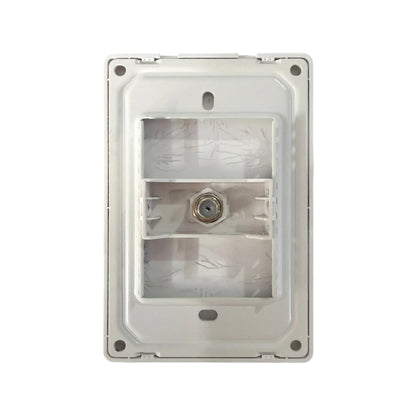 Toma Coaxial Línea Infinity White