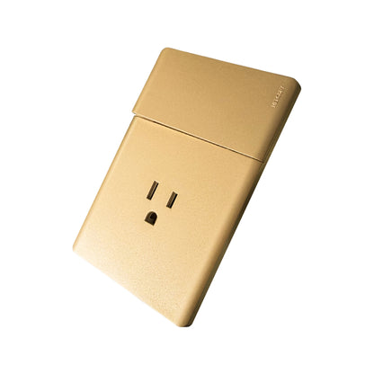 Toma e Interruptor Línea Infinity Gold
