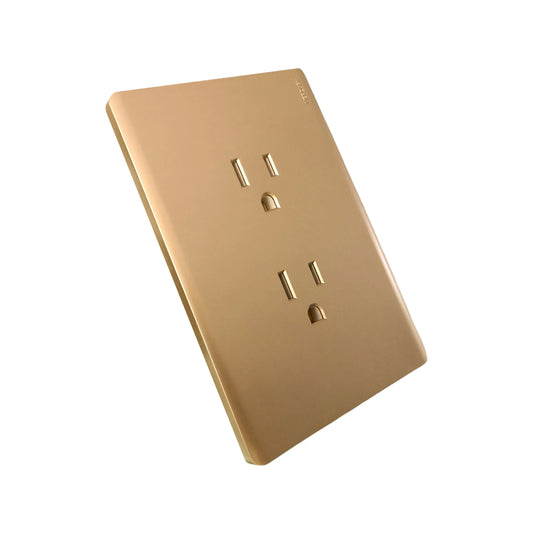 Toma Doble Línea Infinity Gold