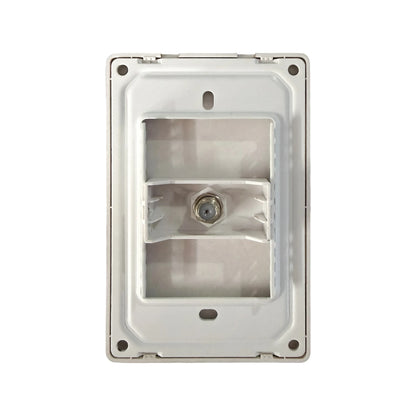 Toma Coaxial Línea Infinity Gold