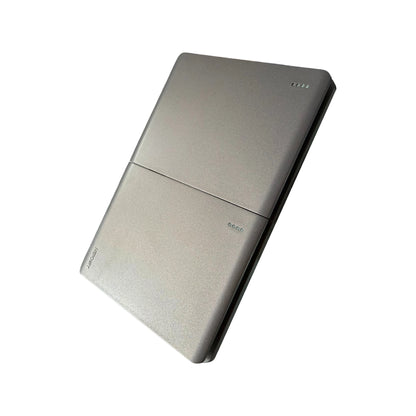 Interruptor Doble Línea Infinity Silver