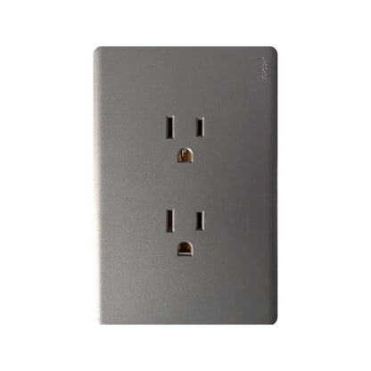 Toma Doble Línea Infinity Silver