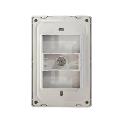 Toma Coaxial Línea Infinity Silver