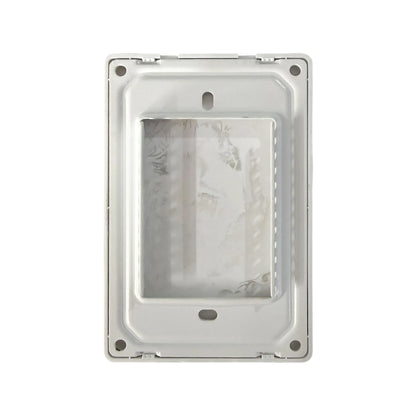 Placa Ciega Línea Infinity White