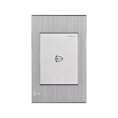 Pulsador para timbre sencillo Stainless