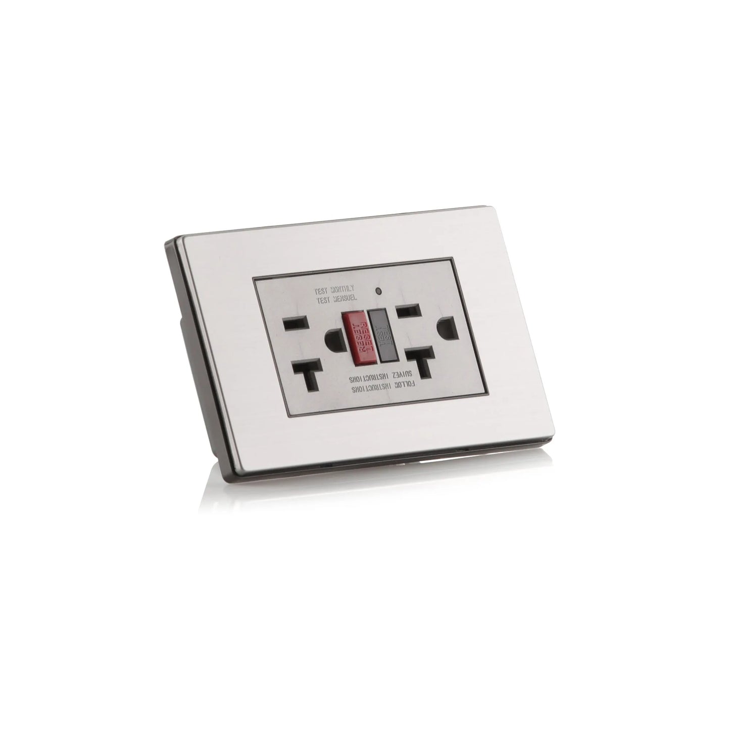Toma GFCI 20A Stainless