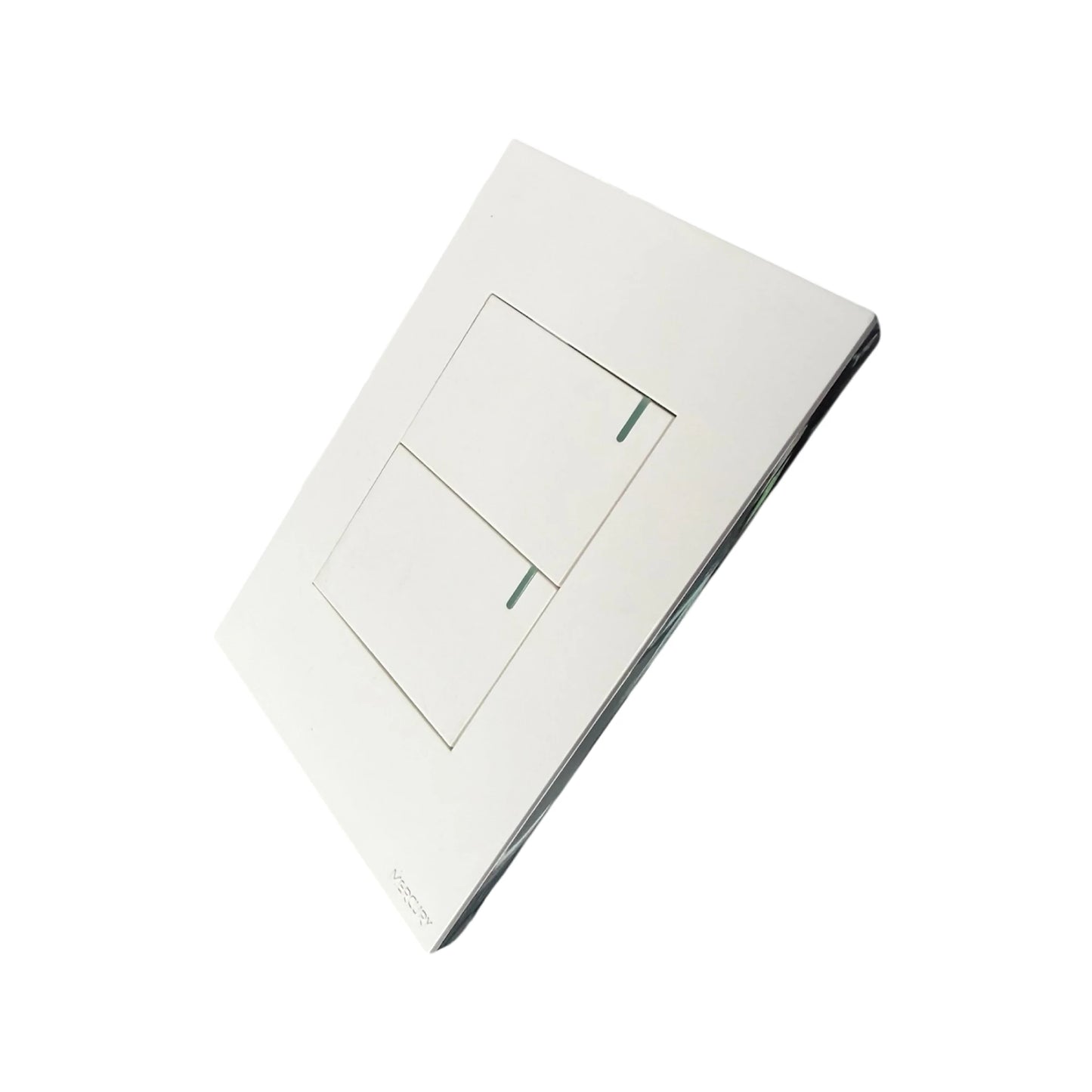 Interruptor Doble Conmutable White Luxury