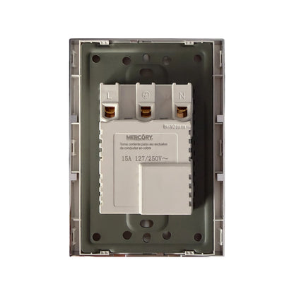 Toma Doble Polo Tierra + USB X2 White Luxury