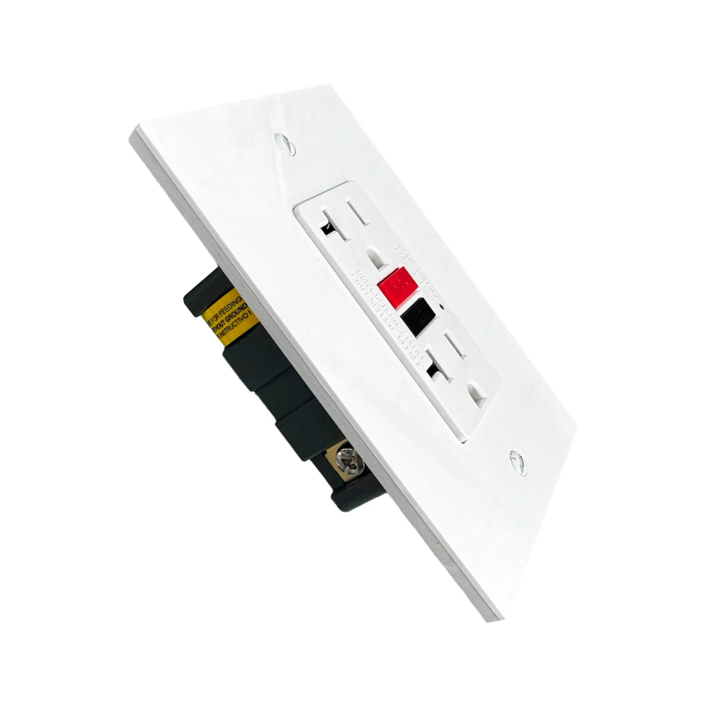 Toma GFCI 20A White Luxury