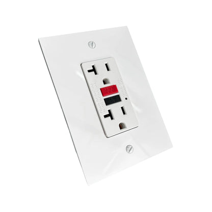 Toma GFCI 20A White Luxury