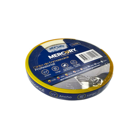 Cinta de Enmascarar Profesional 1/2" de 40m