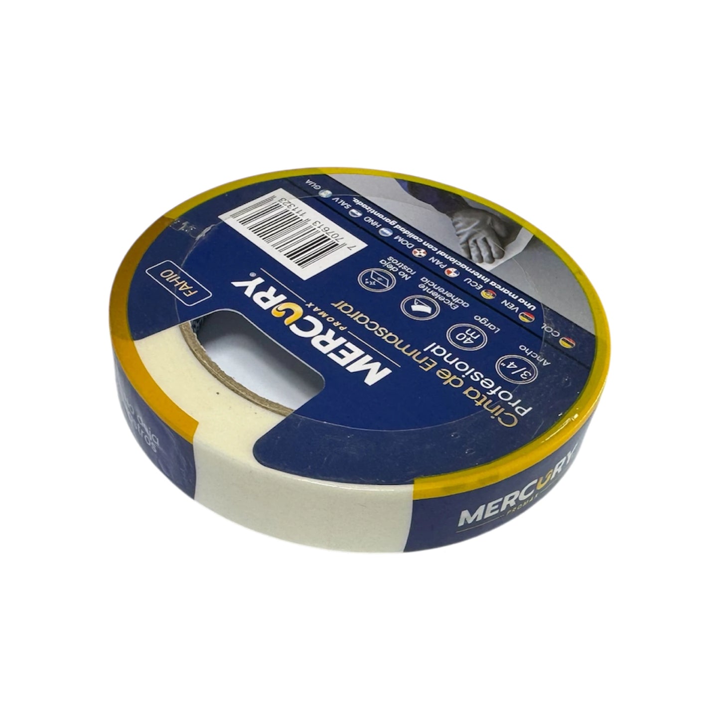 Cinta de Enmascarar Profesional 3/4" de 40m