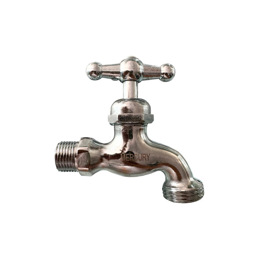 Llave Jardín 1/2" Pesada Cromada