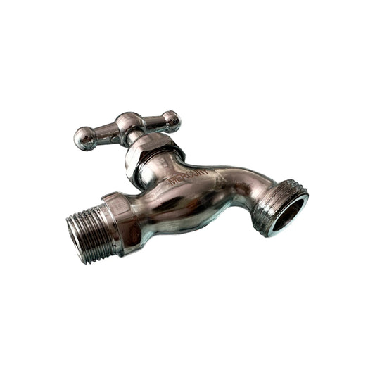 Llave Jardín 1/2" Pesada Cromada