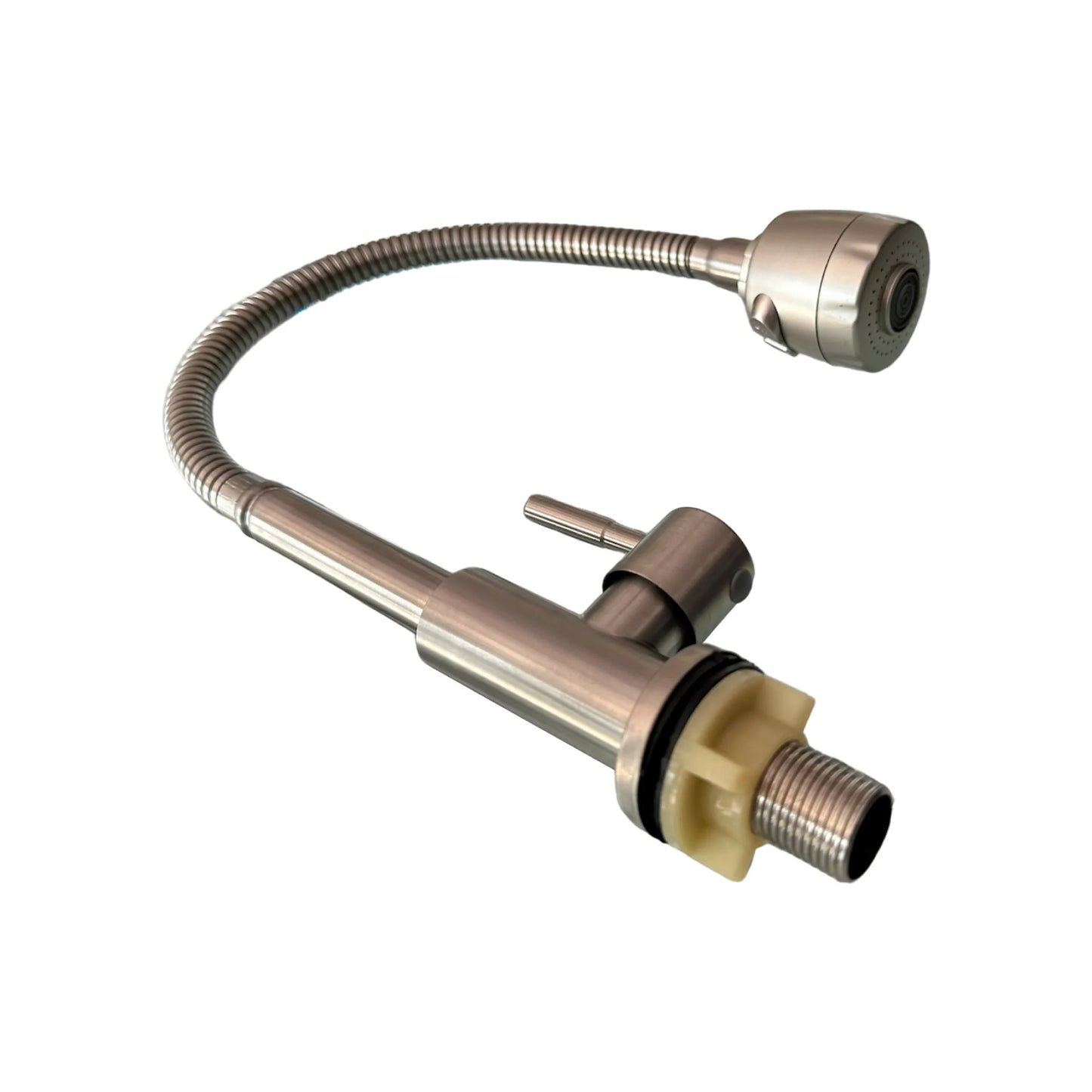 Llave Lavaplatos Mesón Flexible Premium Acero Inoxidable