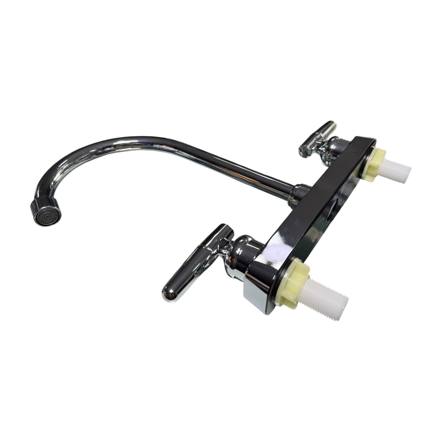 Mezclador Lavaplatos 8" Cuello Fijo con Palanca