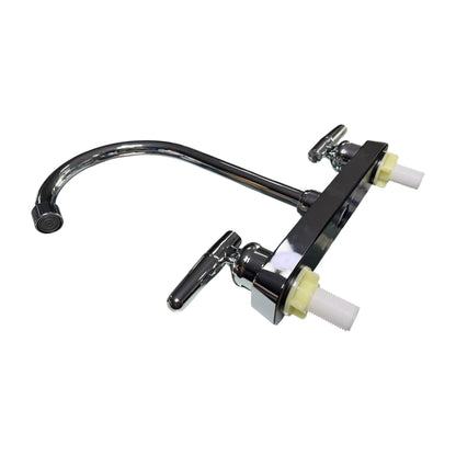 Mezclador Lavaplatos 8" Cuello Fijo con Palanca