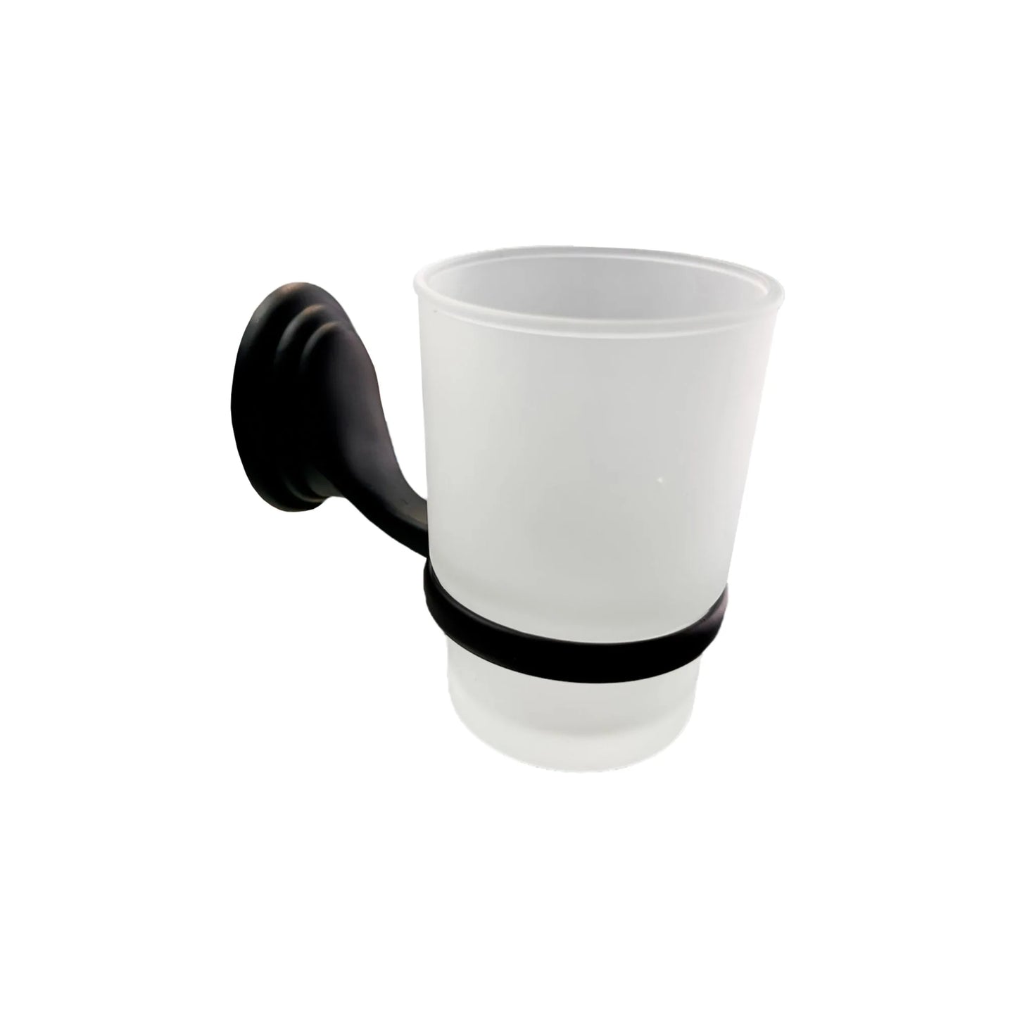 Juego de Accesorios Baño Acero Negro Mate