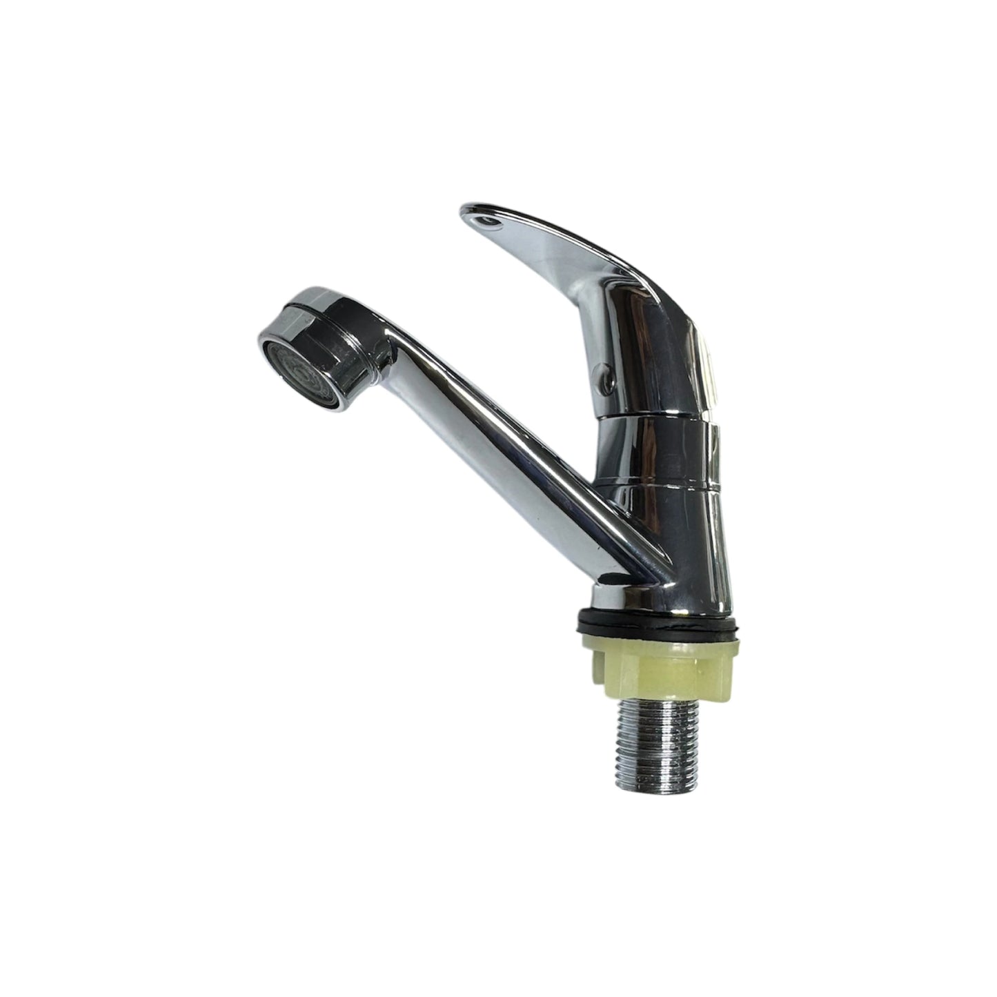 Llave Lavamanos Sencilla Cromada de Palanca