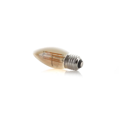 Bombillo LED Vintage de Filamento C35 Vela 4W