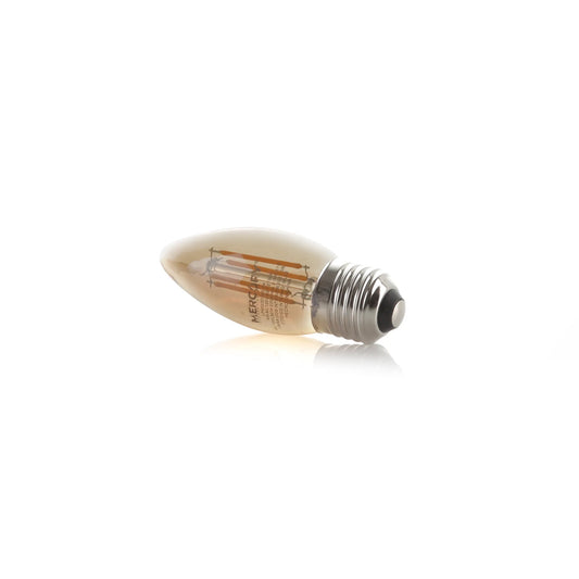 Bombillo LED Vintage de Filamento C35 Vela 4W