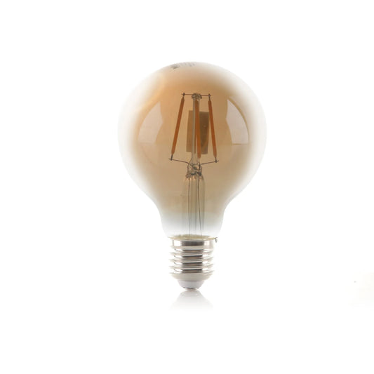 Bombillo LED Vintage de Filamento G80 Globo 4W