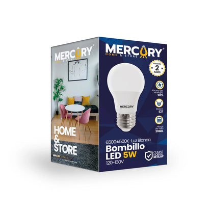 Bombillo LED 5W Luz Blanca