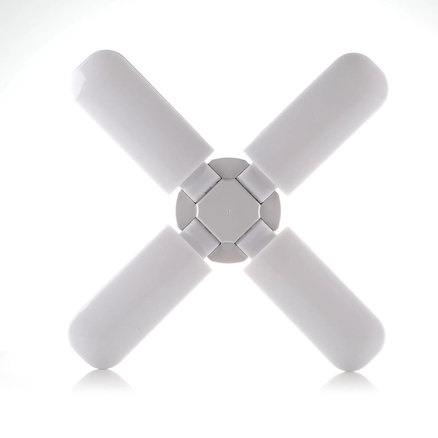 Bombillo LED 4 Aspas Escualizable 40W Luz Blanca