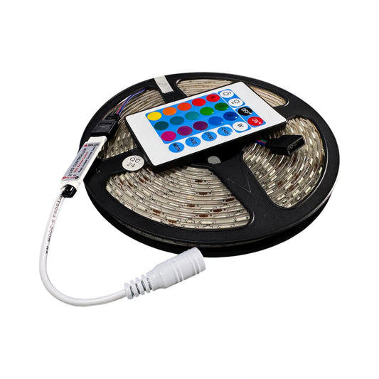 Cinta LED 12V Siliconada 5M RGB