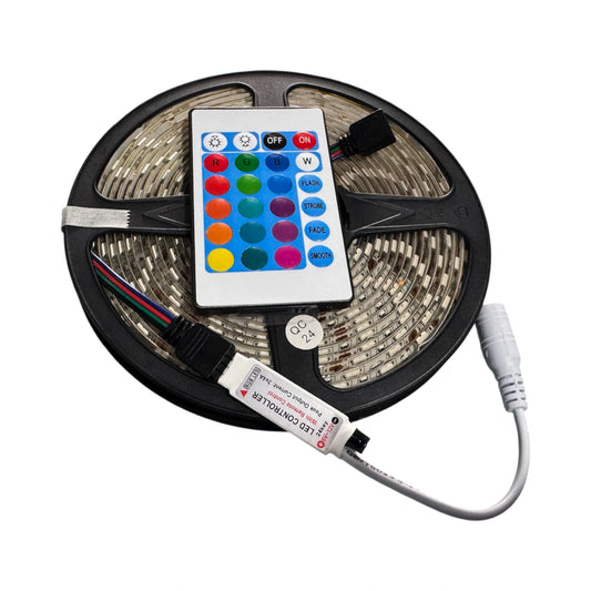 Cinta LED 12V Siliconada 5M RGB