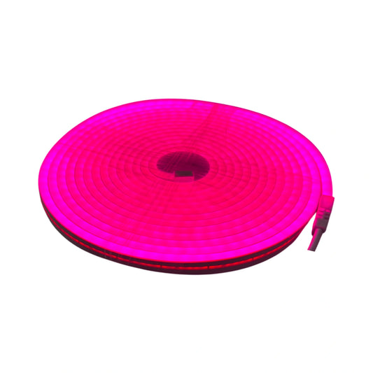 Cinta LED Neón Flex 12V 5M Fucsia
