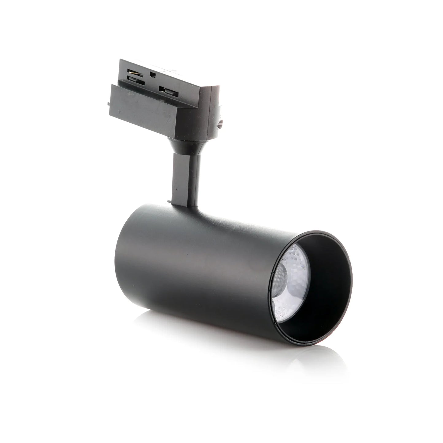 Spot LED Liso Negro 20W Luz Cálida